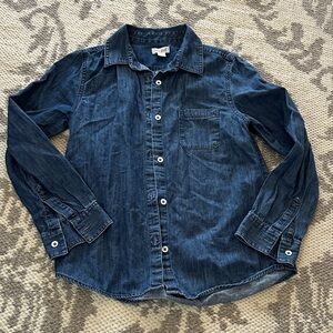 Cat & Jack Blue Button Down Shirt